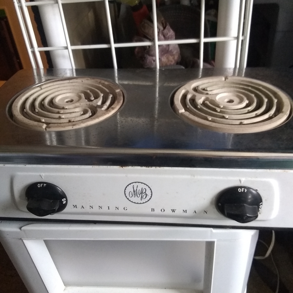 Vintage 1960s hot plate